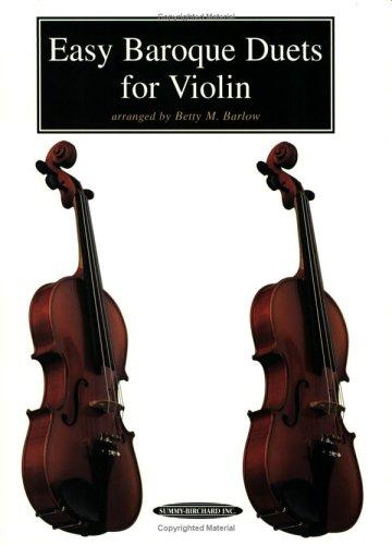 Easy Baroque Duets for Violin