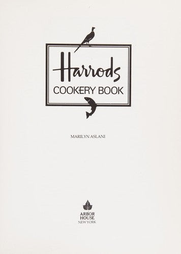 Harrods Cookery Book