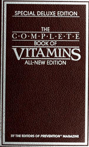 Complete Book of Vitamins