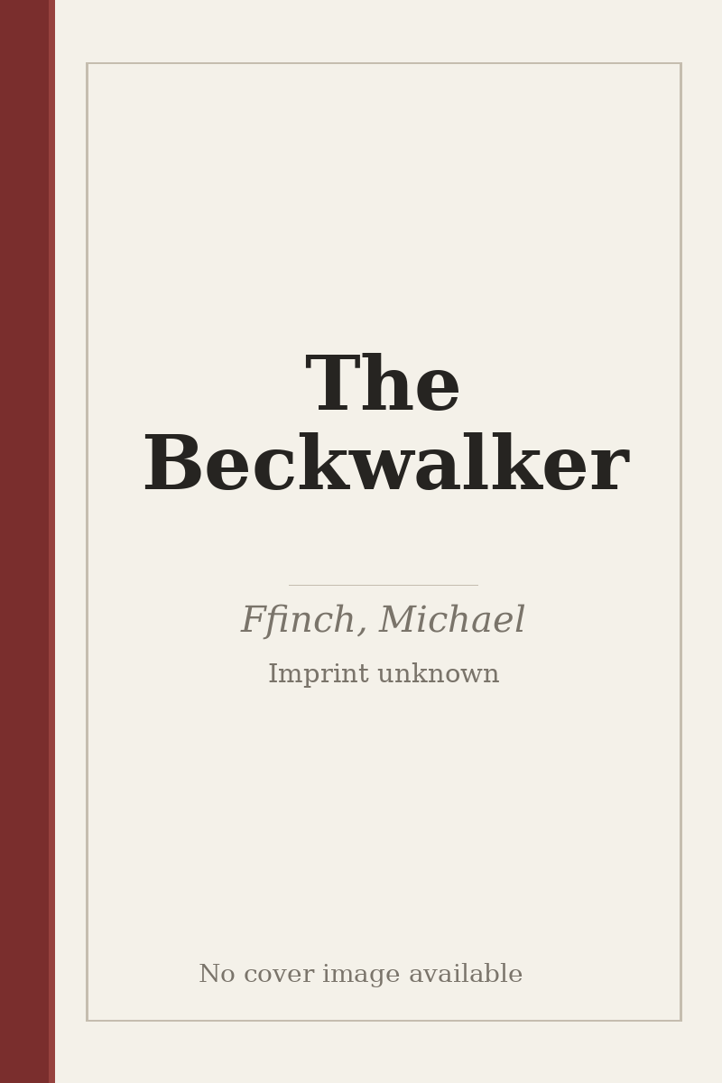 The Beckwalker - no cover image available