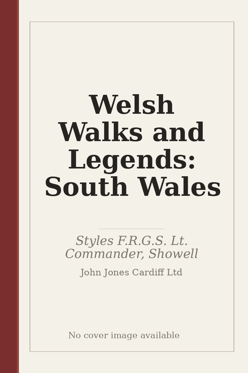 Welsh Walks and Legends: South Wales - no cover image available