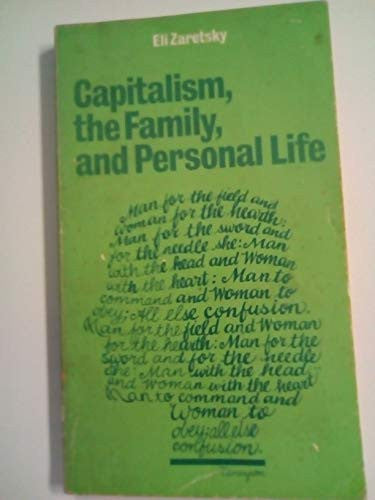 Capitalism, the Family and Personal Life