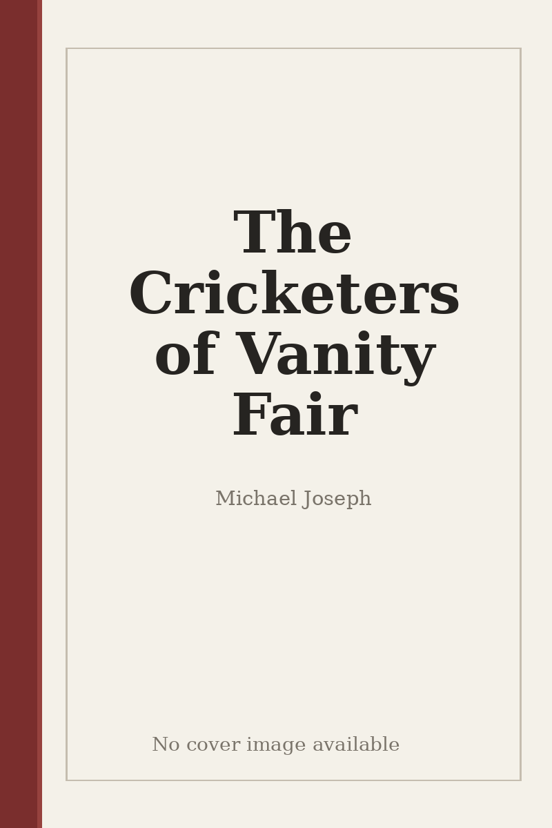 The Cricketers of Vanity Fair - no cover image available
