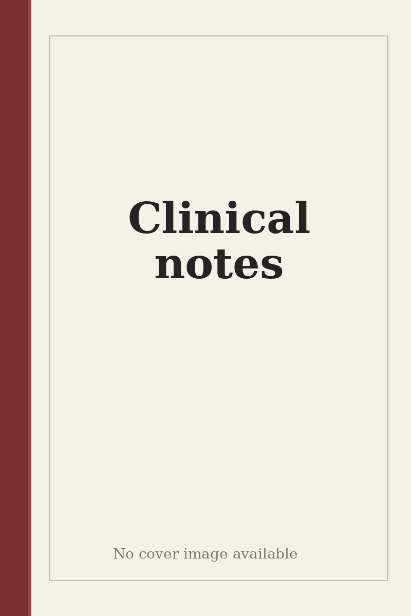 Clinical notes - no cover image available