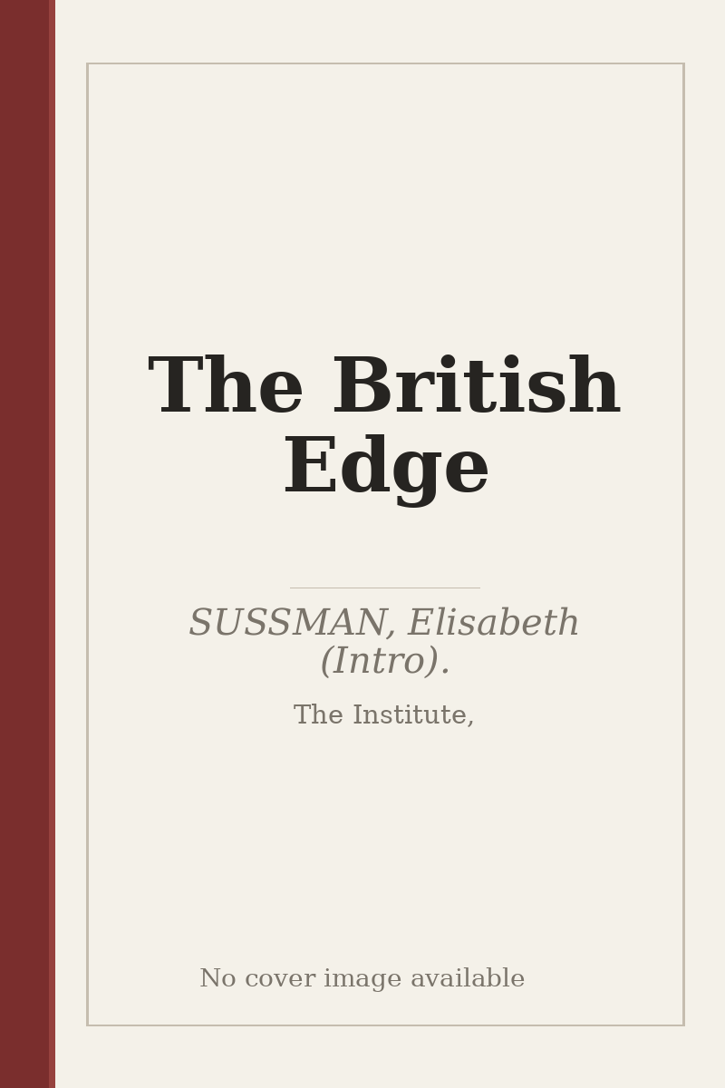 The British Edge - no cover image available