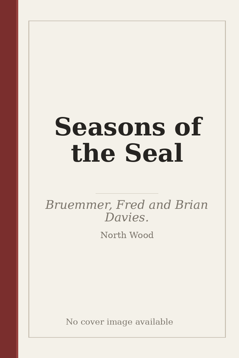Seasons of the Seal - no cover image available