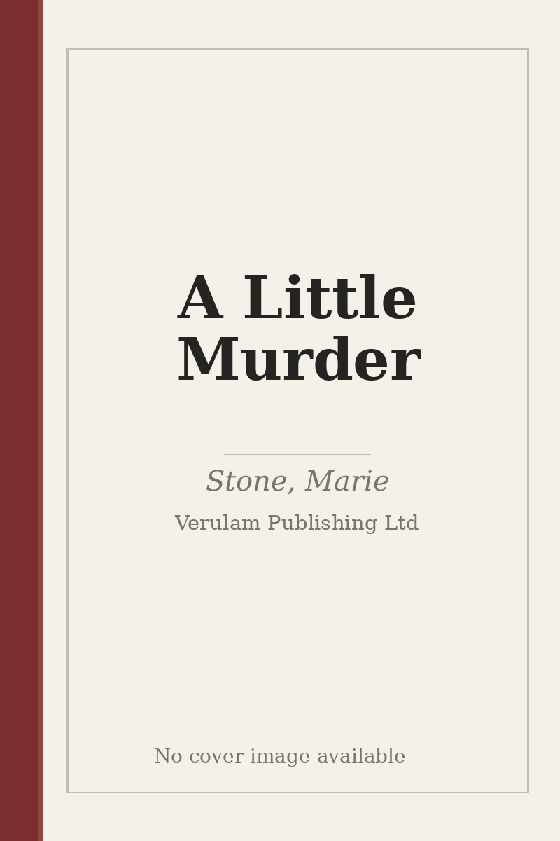 A Little Murder - no cover image available