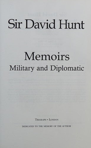 Memoirs Military and Diplomatic