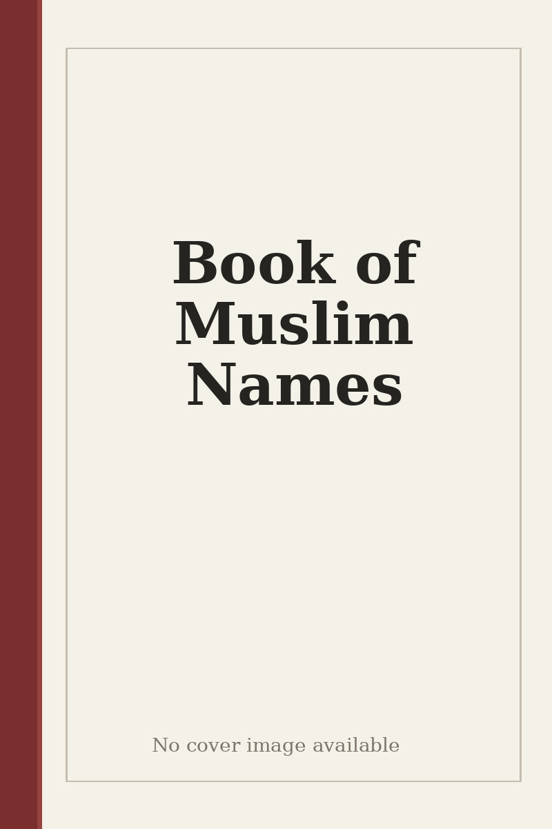 Book of Muslim Names - no cover image available