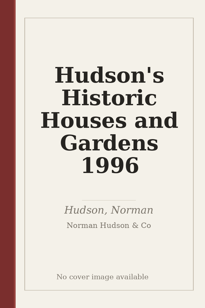 Hudson's Historic Houses and Gardens 1996 - no cover image available