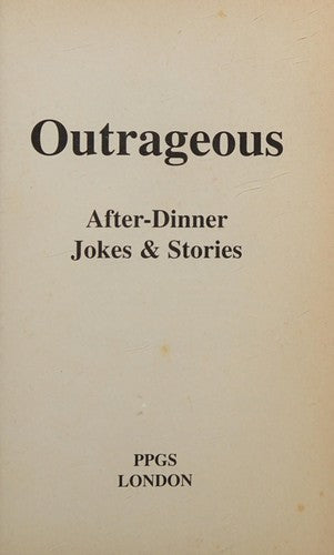 Outrageous After Dinner Jokes and Stories