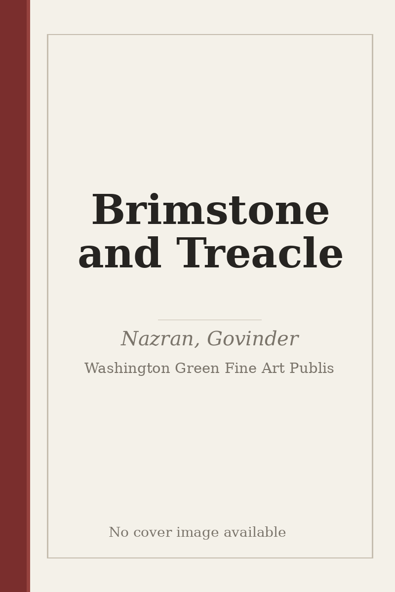 Brimstone and Treacle - no cover image available