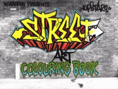 Street Art Colouring Book