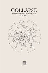 Geo/Philosophy (Volume VI) (Collapse: Philosophical Research and Development)