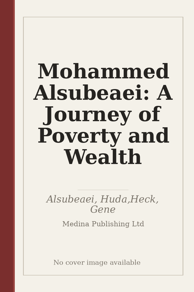 Mohammed Alsubeaei: A Journey of Poverty and Wealth - no cover image available
