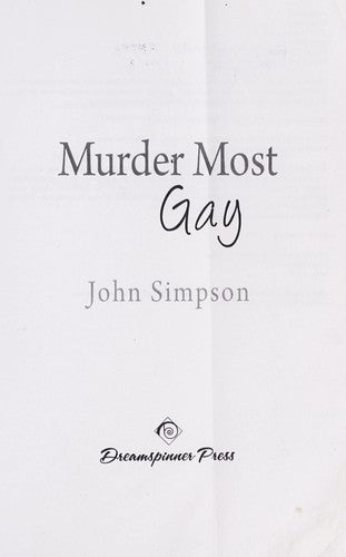 Murder Most Gay (Murder Most Gay Series)