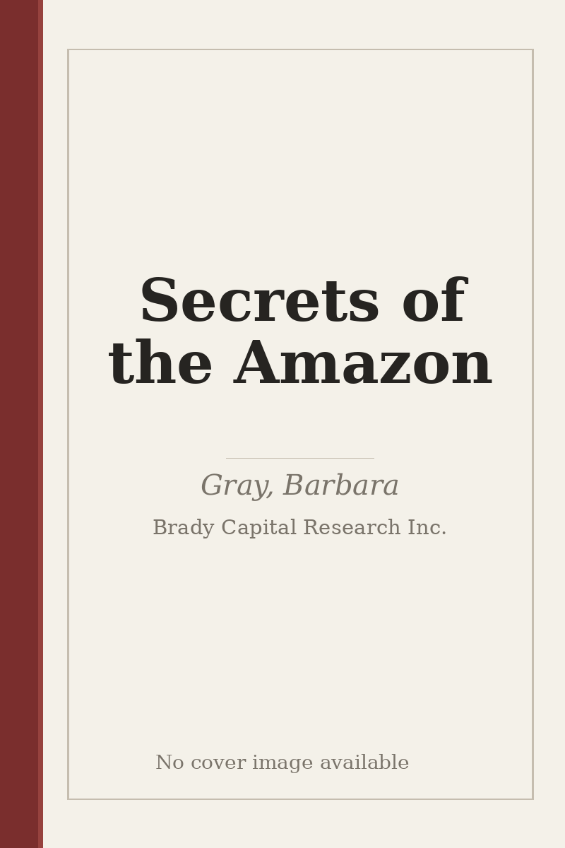 Secrets of the Amazon - no cover image available