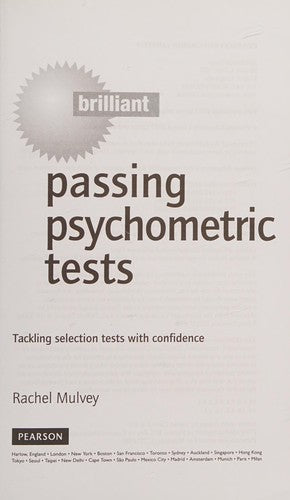 Brilliant Passing Psychometric Tests: Tackling selection tests with confidence