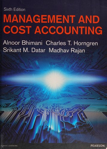 Management and Cost Accounting