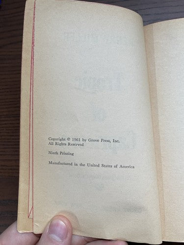 Tropic of Capricorn - Henry Miller, Grove Press Paperback Book 1961