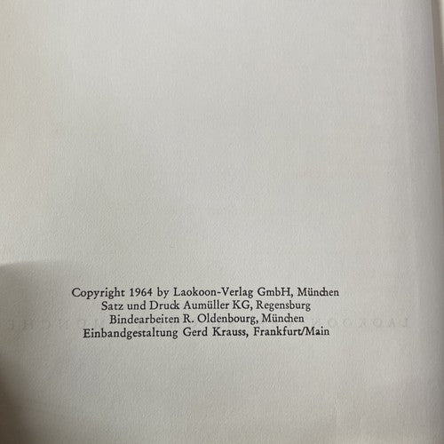 Grammatik der Schauspielkunst, H. W. Philipp, 1964