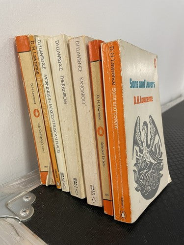 7x D.H. Lawrence Penguin Classics Vintage Book Bundle Set