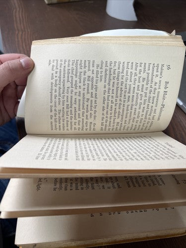 Bob Blair Plainsman by Tom Bevan - Rare Antique Book Sampson Low