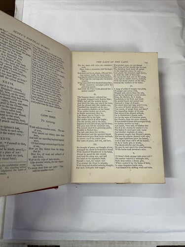 The Poetical Works of Sir Walter Scott - Frederick Warne & Co. Ltd, 1892