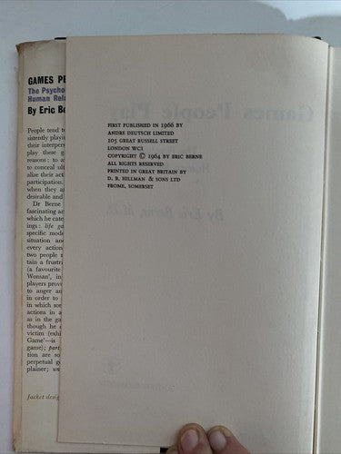 Games People Play - Eric Berne, M.D. - 1966