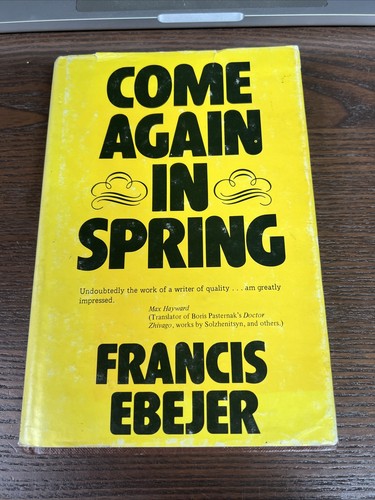 Come Again in Spring, Francis Ebejer, Vantage press, 1979, Hardcover