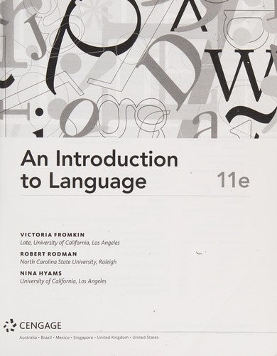 An Introduction to Language (w/ MLA9E Updates)