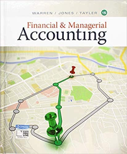 Financial and Managerial Accounting