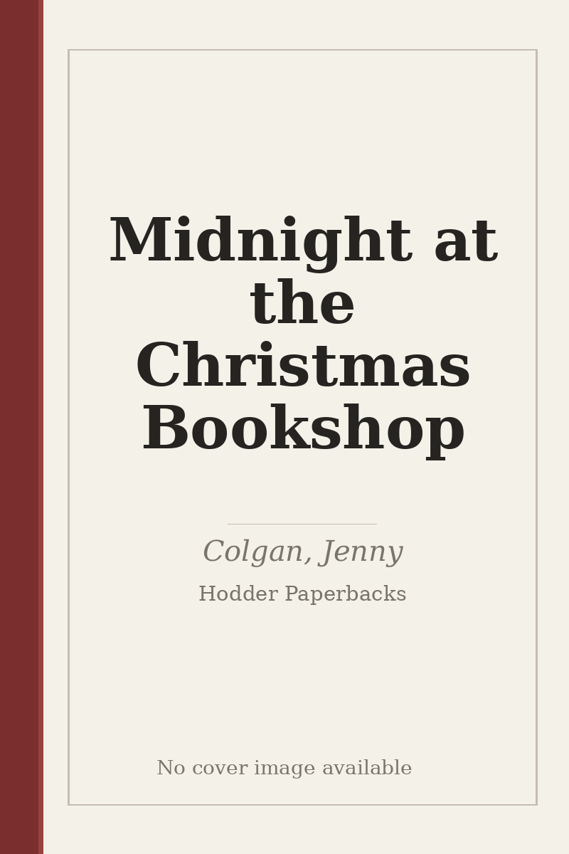 Midnight at the Christmas Bookshop - no cover image available