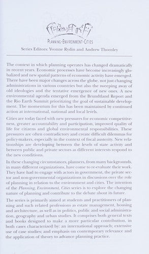 Planning and Diversity in the City: Redistribution, Recognition and Encounter: 20 (Planning, Environment, Cities)