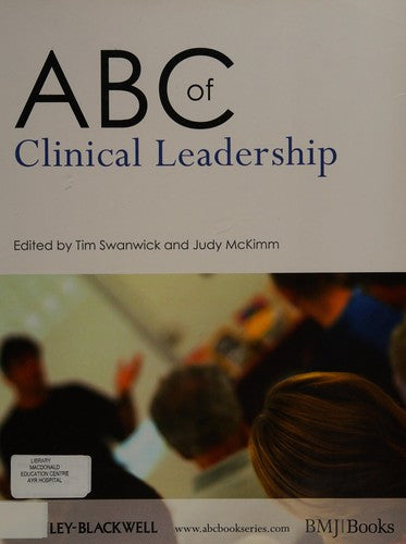 ABC of Clinical Leadership (ABC Series)