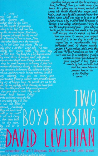 Two Boys Kissing