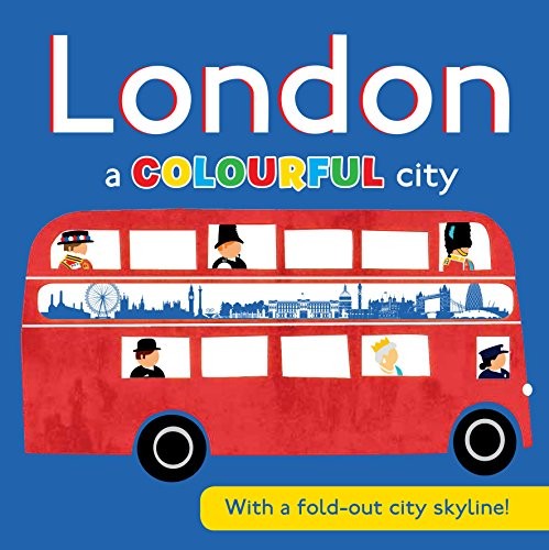 London a COLOURFUL city: With a Fold-out City Skyline!