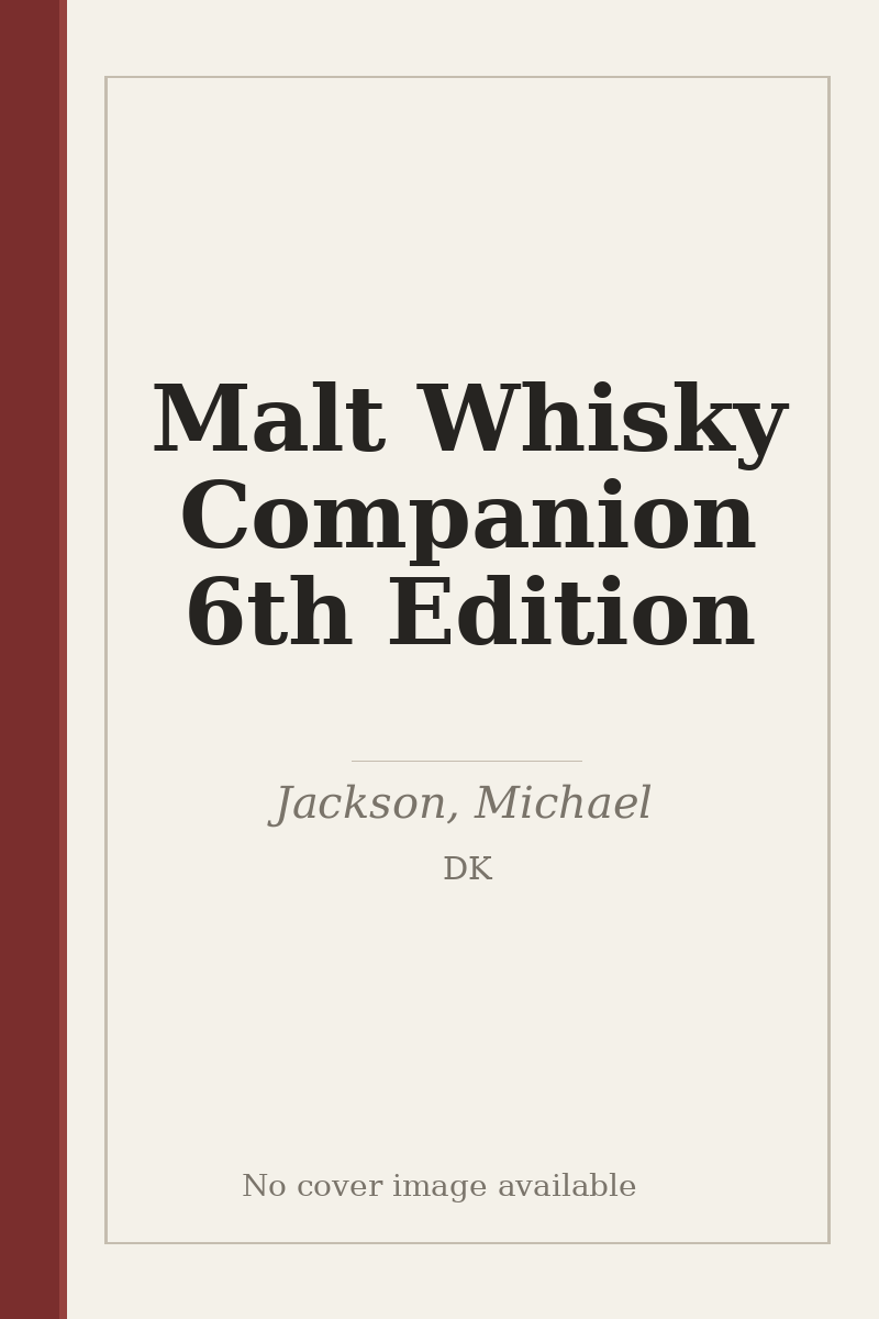Malt Whisky Companion 6th Edition - no cover image available