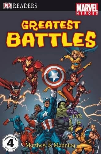 Marvel Heroes Greatest Battles (DK Readers Level 4)