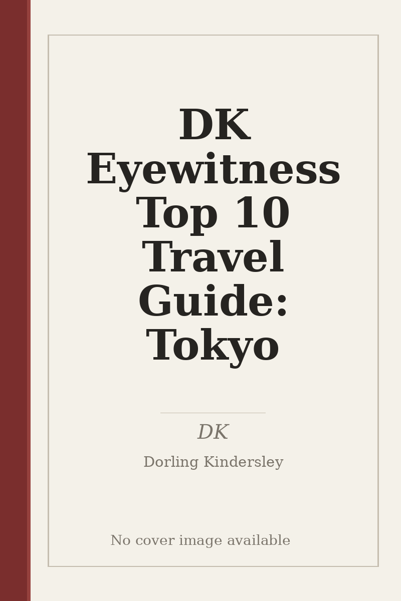 DK Eyewitness Top 10 Travel Guide: Tokyo - no cover image available