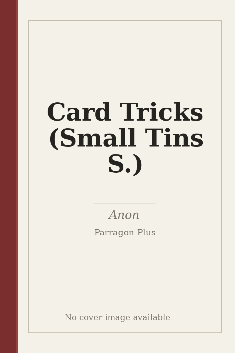 Card Tricks (Small Tins S.) - no cover image available