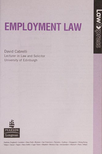 Law Express: Employment Law