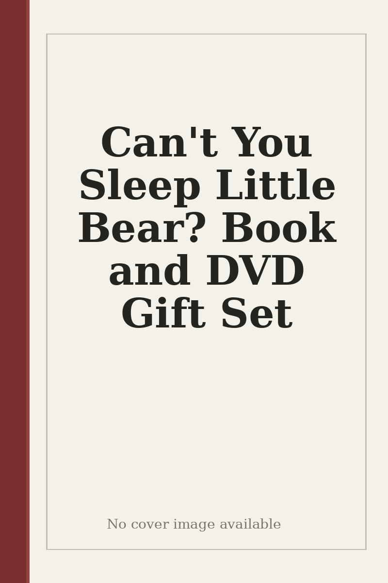 Can't You Sleep Little Bear? Book and DVD Gift Set - no cover image available