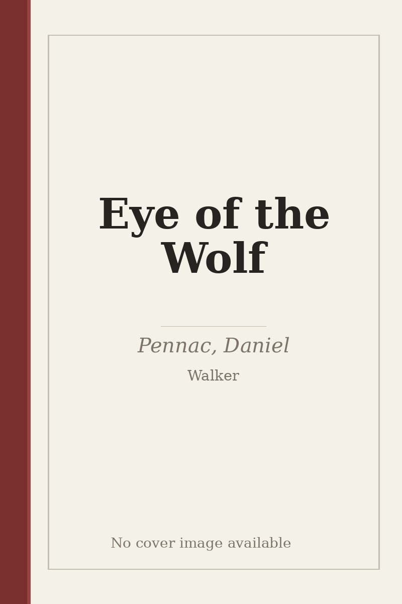 Eye of the Wolf - no cover image available