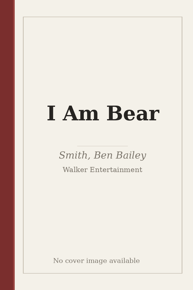I Am Bear - no cover image available