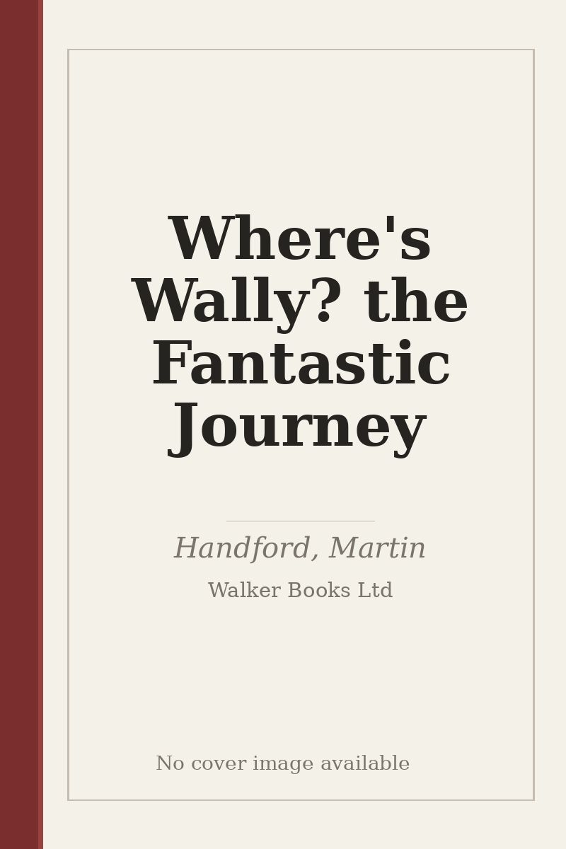 Where's Wally? the Fantastic Journey - no cover image available