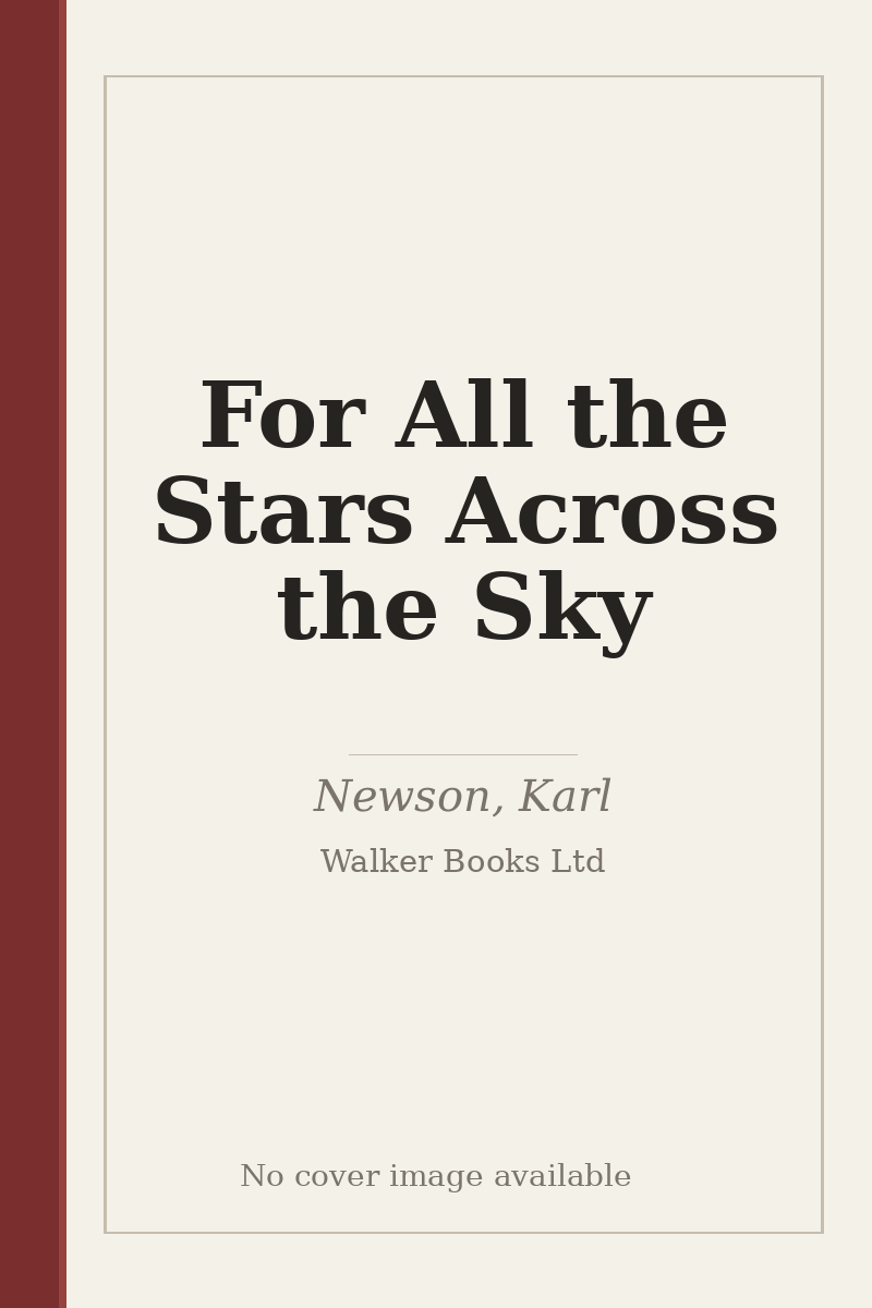 For All the Stars Across the Sky - no cover image available