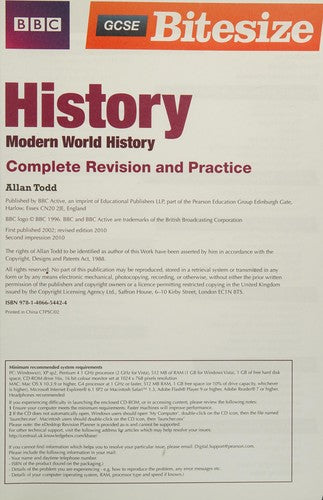 GCSE Bitesize History Modern World History Complete Revision and Practice (Bitesize GCSE)