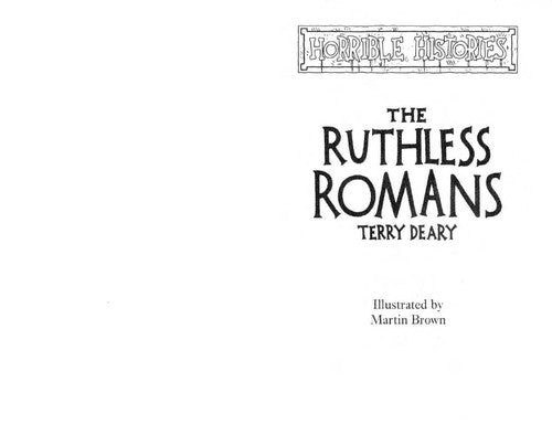 Ruthless Romans (Horrible Histories)