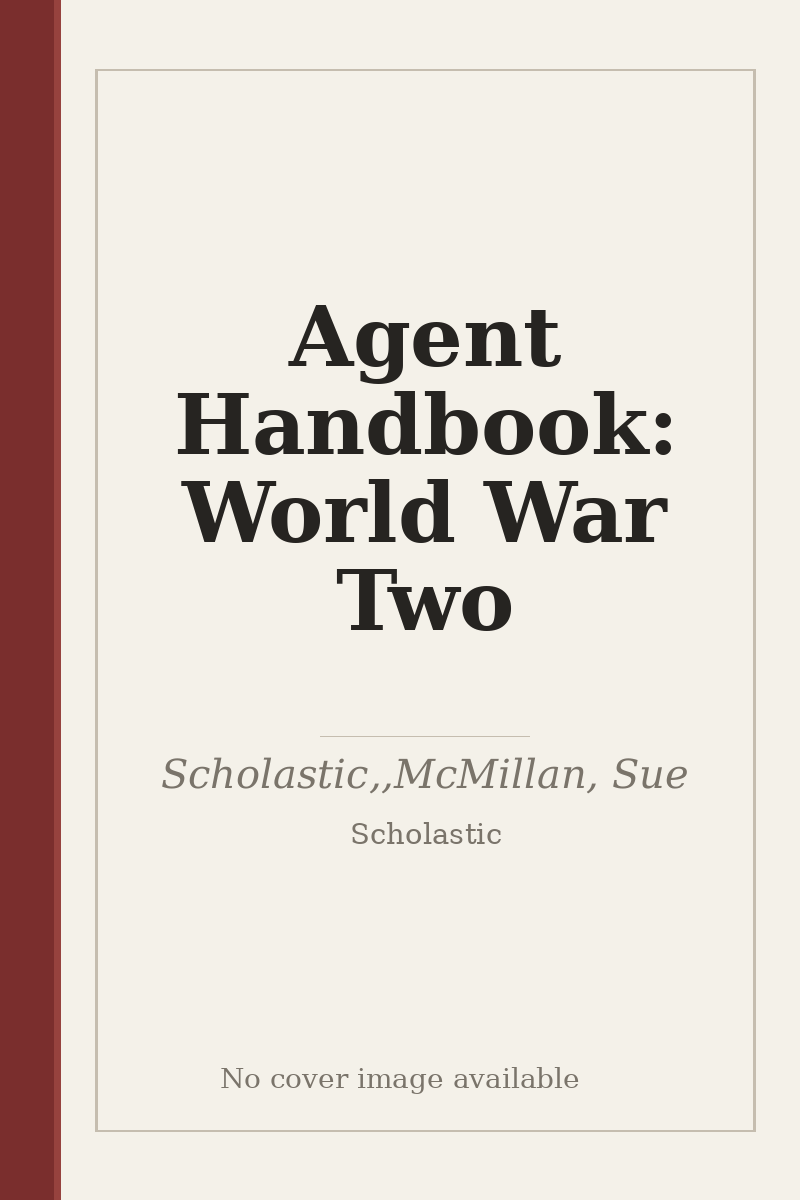 Agent Handbook: World War Two - no cover image available